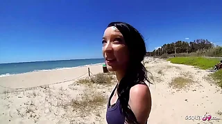 Skinny Teen Tania Pickup be beneficial to First Assfuck at Teach Littoral by old Guy