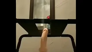 Shacking up dildo