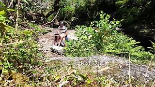 Voyeur Stranger Fucks Girl on Nudist Beach&period; She's Shocked&excl;