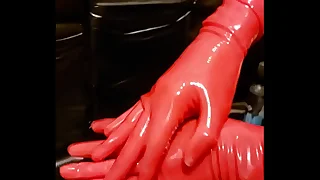 Today is it Peppery &sol; Peppery Latex Gloves dreamofevolutionvip
